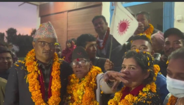 प्यूठानमा एमालेका सूर्य थापा विजयी